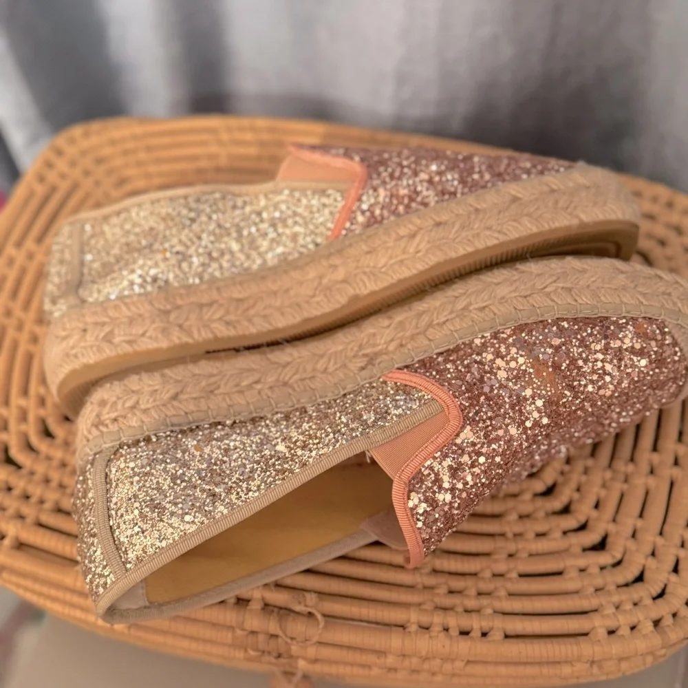 VIDORRETA  Glitter | Gold & Rosegold | Shoes Size 40